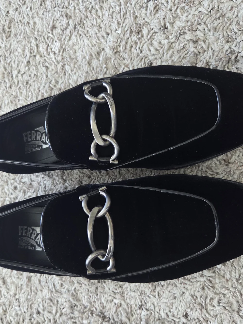 Salvatore Ferragamo luxurious velvet